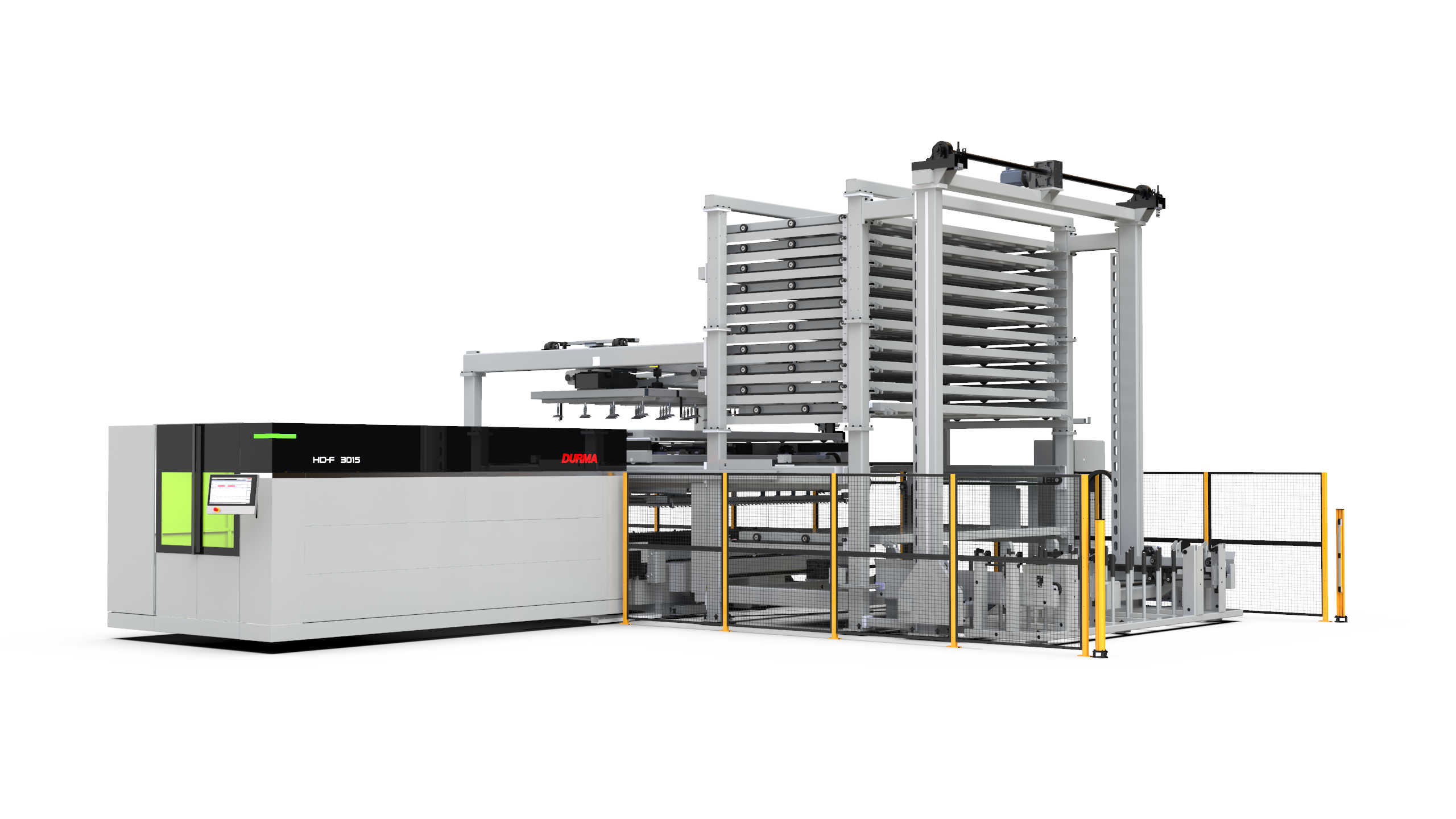 Durma automated sheet metal processing system